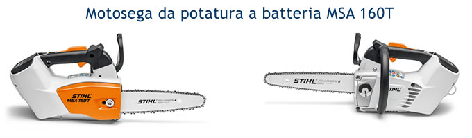 Motosega MSA 160 T Stihl